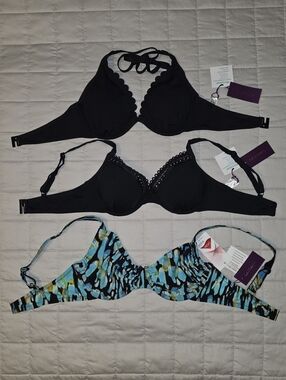 NWT-Lascana 3 Bikini Tops